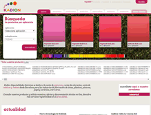 Tablet Screenshot of kadion.com